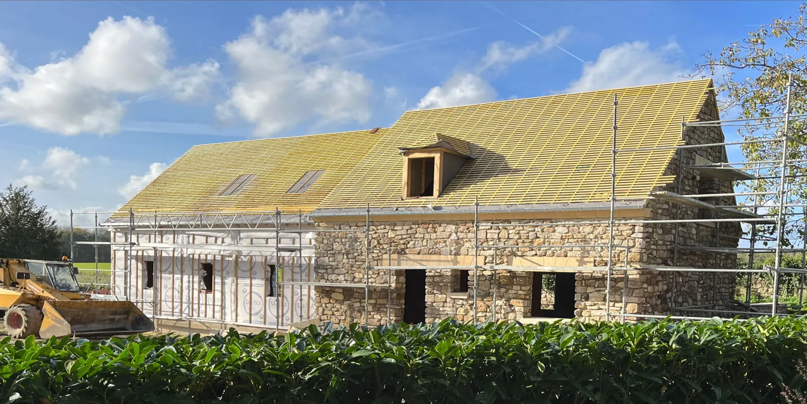 Construction d'une maison de campagne - Particulier - Sud de l'Aisne